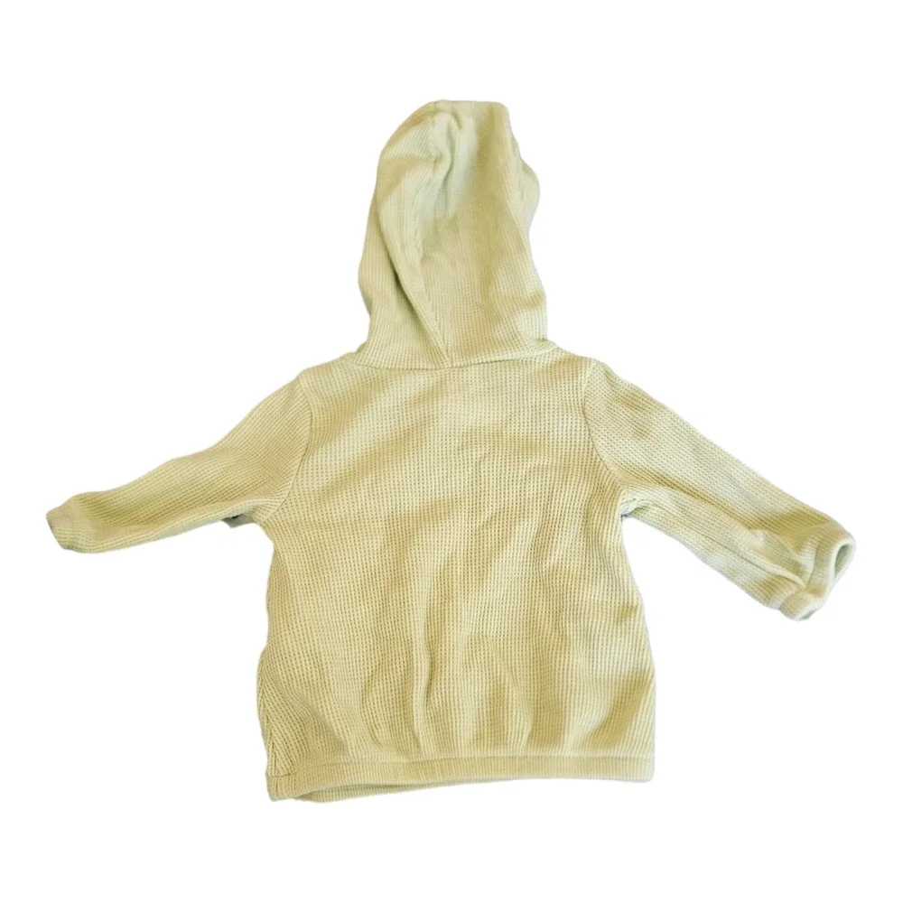 Carter's 3m Green Long Sleeve Hooded Pullover Jacket